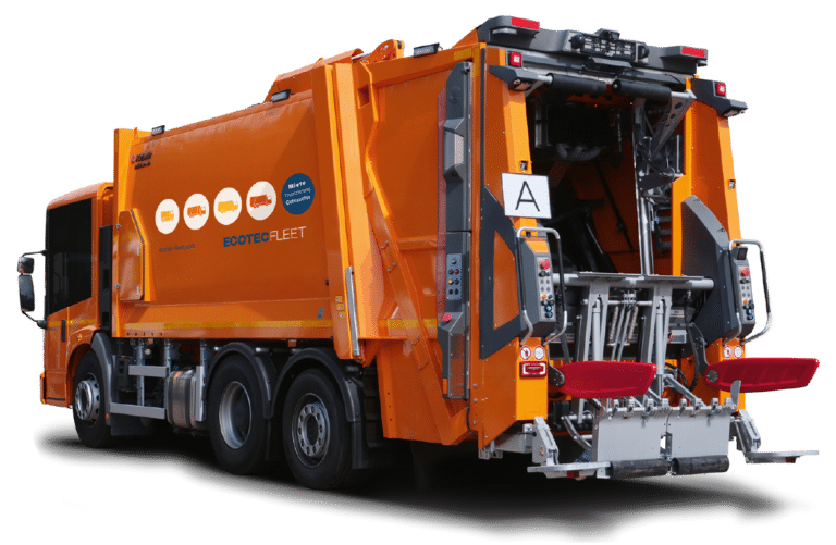 Medium X4 FAUN Zoeller Miete Müllfahrzeug Fuhrpark Fronlader Kehrmaschine Kommunalfahrzeuge
